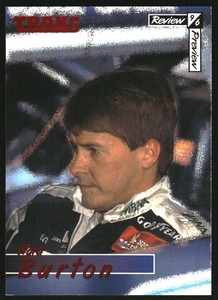 1996 Traks Review and Preview Red #14 Ward Burton