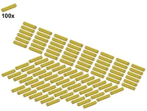 LEGO® - Technic Small Parts - Axles - 4519-03 - Länge3 (100Stk) - Achse - Gelb - Bild 1 von 1