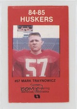 1984-85 Coca-Cola Nebraska Cornhuskers Police Mark Traynowicz #1