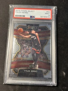 Tyler Herro 2019-20 Panini Select #63 Concourse Level Rookie RC PSA 9 Mint - Imagen 1 de 1