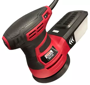 Random Orbital Sander 125mm 350W 240v with Dust Box and Lumberjack Sanding Discs - Picture 1 of 12