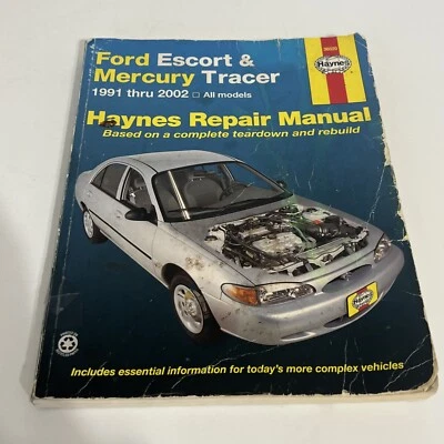 Manual de reparación Haynes Ford Escort Mercury Tracer 36020 1991-2002 Foto 1 de 4