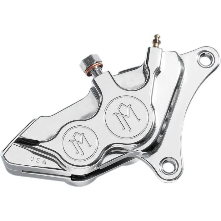 Performance Machine - 0053-2919-CH - Four-Piston Differential-Bore Brake Caliper Kit, Chrome