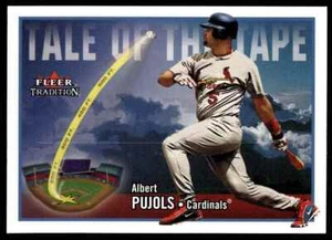 2003 FLEER TRADITION TALE OF THE TAPE Albert Pujols - Picture 1 of 2