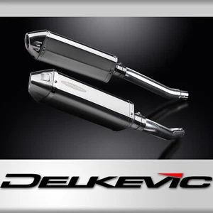 Yamaha TDM900 2002-2013 Slip On 13" Tri-Oval Stainless Exhaust Muffler Kit - Picture 1 of 5