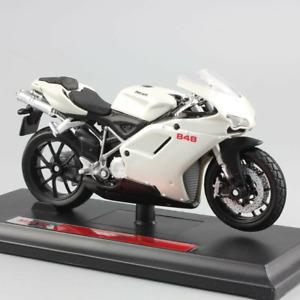 1:18 Scale Ducati 848 EVO Motorcycle Racing Moto Bike Diecast Model Toy