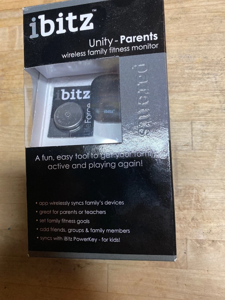 Monitor de actividad física iBitz GeoPalz ibitz Unity inalámbrico para padres familiares Foto 1 de 2