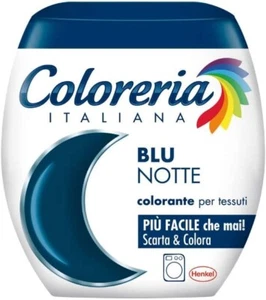 Coloreria Italiana Grey Colorante Tessuti e Vestiti in Lavatrice Nero Blu Notte - Foto 1 di 76