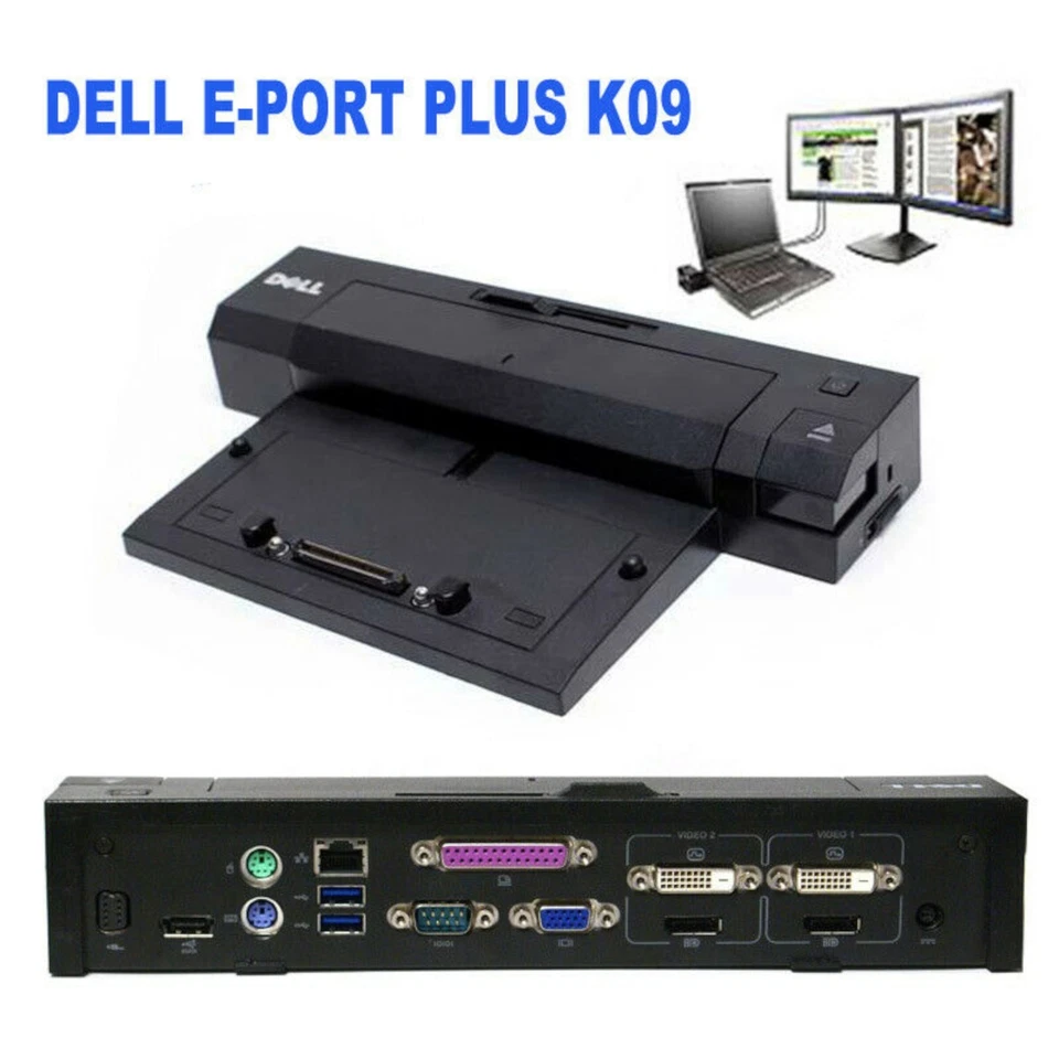 Dell E-Port Dock PR02X K09A A02 für Precision M4400 M4500 M6500 ohne Netzteil - Bild 1 von 3