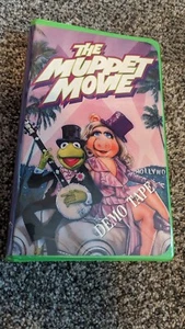 VTG The Muppet Movie DEMO VHS Tape Jim Henson Productions-Muppet Collectors Rare - Picture 1 of 13