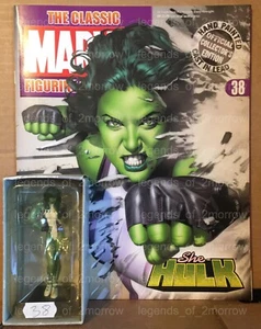 EAGLEMOSS CLASSIC MARVEL FIGURINE COLLECTION - ISSUE #38 SHE HULK - USED - Picture 1 of 1