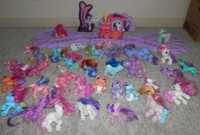 my little pony train set