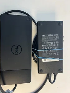Dell WD19TBS K20A Thunderbolt 3 USB-C Docking Station w/ origin180W Power Supply - Picture 1 of 4