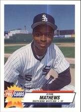 1993 Midwest League All-Stars Fleer/ProCards #25 Byron Mathews