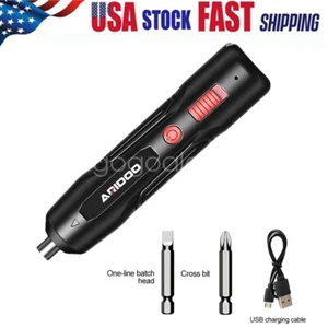 Tragbarer elektrischer Schraubendreher Set Mini Kompakt USB Wiederaufladbarer Schraubendreher USA - Bild 1 von 16