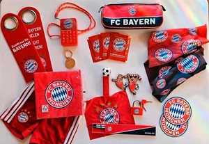 FC BAYERN Fanartikel Fanpaket Große Sammlung Fußball - Bild 1 von 14
