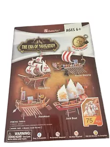 CubicFun 3D Puzzle Ship-Series "The Era of Navigation" - Picture 1 of 5