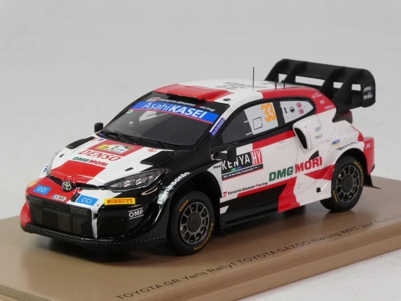 TOYOTA YARIS N.33 2nd RALLY SAFARI KENYA 2022 E.EVANS-S.MARTIN 1 43 Spark Model