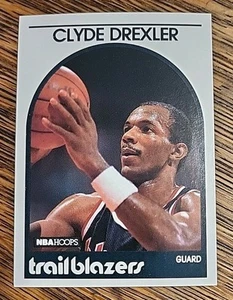 Clyde Drexler - 1989-90 Hoops #190 - Portland Trail Blazers - Picture 1 of 2