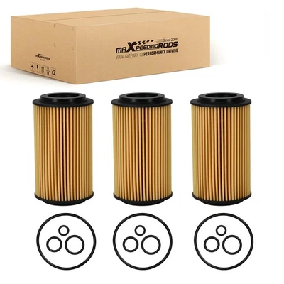 3x Kit de filtro de aceite de motor para Mercedes-Benz SL R129 2000-2001 HU718/5X 61226 Foto 1 de 4