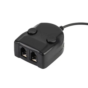 Crystal Headset Telephone Training Box Splitter Adapter Volume Control Sound SAL - Zdjęcie 1 z 22