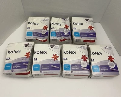 U by Kotex Security Tampons Discontinued 18 REGULAR - 126 Count - Image 1 of 4