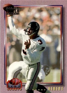 1993 Pro Set Power Update - Power Moves #PMUD1 Bobby Hebert Great!! - Picture 1 of 2