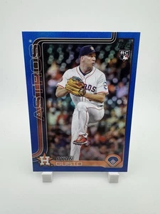 2025 Topps Update Baseball #US292 Ryan Guston BLUE RAINBOW FOIL /150 SP Astros - Picture 1 of 2