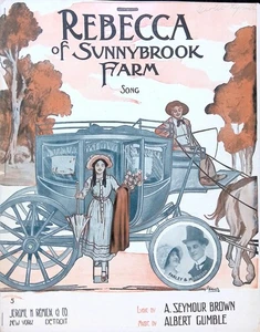 Rebecca von Sunnybrook Farm Noten Farley Morrison Albert Gumble 1914 - Bild 1 von 3