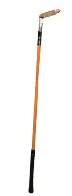 Antiguo putter de mazo de aluminio Wilson 36" eje de madera 1915-1925 Foto 1 de 4