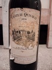 Vin Magnum Château Quinault 1979 - Saint Emilion