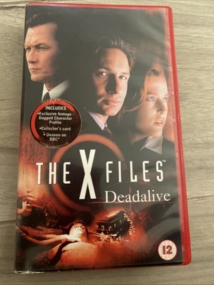 ORIGINAL Early 2000's X FILES DEADALIVE DVD - Season 8 Episode 15 - UNUSED - Image 1 of 3