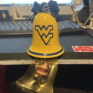 WV Mountaineers 2005 Bell Ornament - Picture 1 of 4
