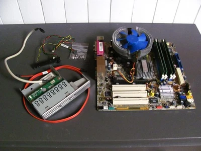 ASUS PTGD1-LA Motherboard CPU RAM Combo Intel Pentium4 HT 3GHz 1 GB RAM & more! - Image 1 of 4
