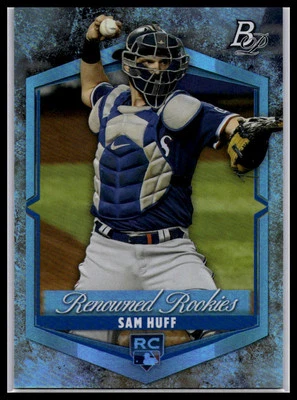 2021 Bowman Platinum #RR-15 Sam Huff Renowned Rookies - Image 1 of 2