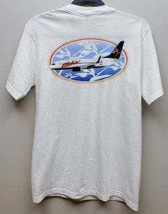 Vintage Hawaii’s Aloha Airlines 50th Anniversary Limited Edition White T-Shirt S - Bild 1 von 7