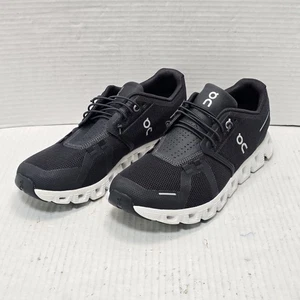 On Cloud 5 Black/White Women's Running Sneakers Shoes Size 8.5 NWOB - Picture 1 of 15