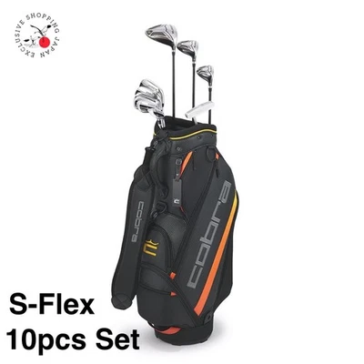 Cobra FLY XL2 10pc Club Set 1W,5W,4H,#6~9,PW,SW,PT S-Flex Cart Bag & Headcover - Image 1 of 4
