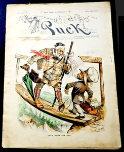 Puck, New York, September 10, 1890–Vol. 28 No.705, Political Satire, Magazine. - Picture 1 of 10