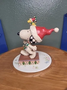 Peanuts Jingle Bell Buddies Jim Shore Snoopy Christmas - Picture 1 of 7
