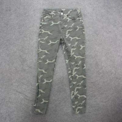 Pantalones ajustados Maurices Jeans para mujer 6 camuflados verdes camuflaje elásticos tiro medio Foto 1 de 4