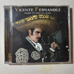 Aunque Me Duela El Alma by Vicente Fernández CD - Picture 1 of 4