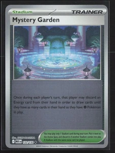 122/132 Mystery Garden Stadium - ME01 Mega Evolution Reverse Holo NM Pokemon - Picture 1 of 2