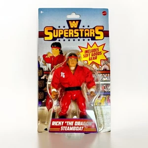 NUEVA FIGURA DE LUCHA LIBRE WWE Superstars Ricky “The Dragon” Steamboat, Serie 13 - Imagen 1 de 7
