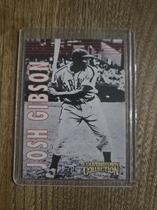 1997 Josh Gibson Cooperstown Collection Starting Lineup Card MLB HALL FAME 12B - Picture 1 of 2