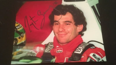 Ayrton Senna – Original-Autogramm | 1992 - Bild 1 von 3