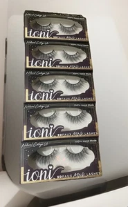 5 Sets IONI 3D Faux Mink Spellbook Eyelashes Natural Cateye Lite HALLOWEEN Vegan - Picture 1 of 5