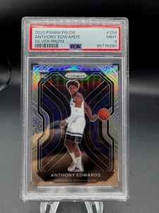Panini Prizm 2020-21 - Anthony Edwards #258 Silver Prizm (RC) - Imagen 1 de 2