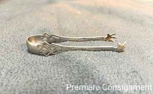 Antike Daniel Low Co Sterlingsilber 4" Zuckerzange 18+ Gramm - Bild 1 von 11