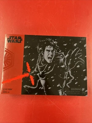 Star Wars TFA Black Series SDCC Exclusivo KYLO REN DESMASCARADO Conjunto Deluxe 2016 NOVO - Imagem 1 de 4